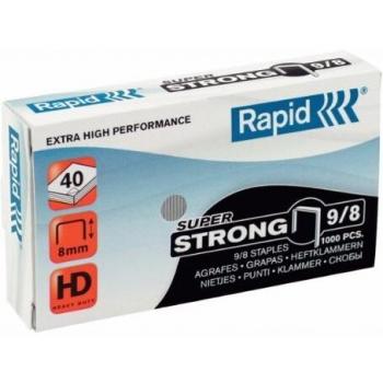 Verzinkte Rapid‑Klammern (9/8 mm) – 1000 Stück