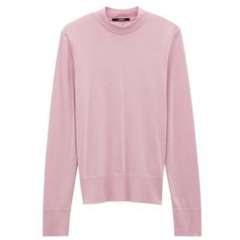 Someday Damen Rollkragenpullover Karlette Rosa Größe 42
