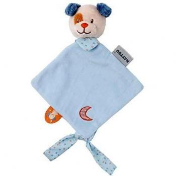 Doudou Canin Jim Bleu-Beige