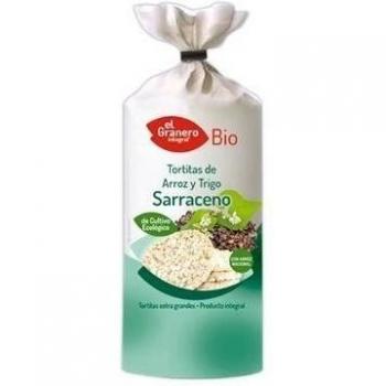 Tortitas Naturales 100 g: Trigo, Sarraceno & Arroz