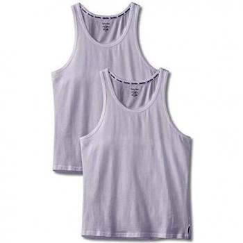 Canottiera Uomo Calvin Klein 2P TANK Bianco (White 100) M