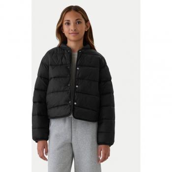 Jacke Schwarz Gap estilo niña corto acolchado