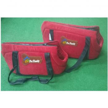 Cestino Rosso Trasporto Animale S/M 38/44