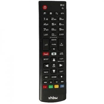 Télécommande VHBW prête à l'emploi pour LG