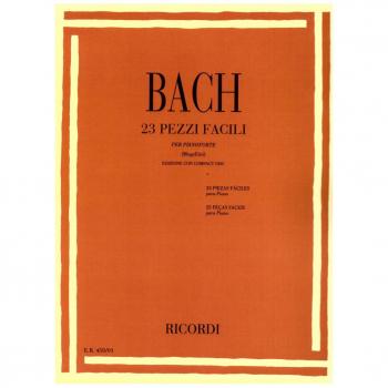 Partitions classique RICORDI BACH J.S.