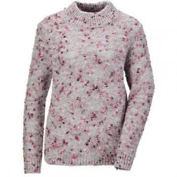 Goldner Fashion Rundhalspullover in Bouclé-Optik