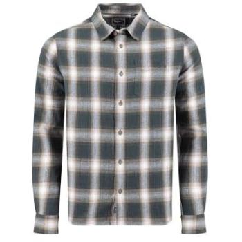 Midweight Grey Broxton Cotton Check Shirt – Size M