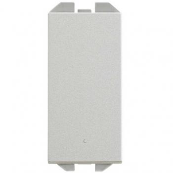Interruptor Unipolar Simon 270 Tecla Estrecha Alumino