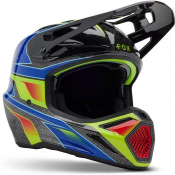 Fox V3 RS Acric MIPS Casco Motocross XS Colore Unico