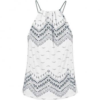 Casual Off Shoulder Sleeveless T-Shirt for Women