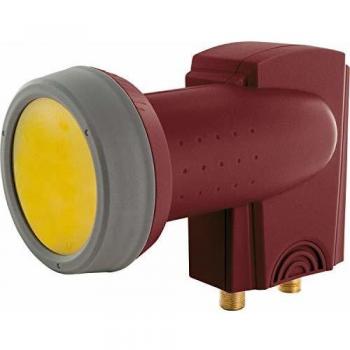 Schwaiger Twin-LNB (Twin LNB, 40mm), LNB, Orange