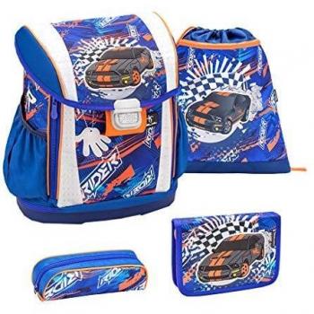 Belmil Schulranzen Space 4-teilig für Jungen mit Hüft