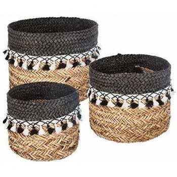 Panier de rangement en jute