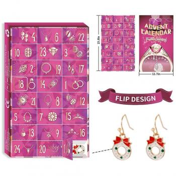 Calendrier de l’Avent 2024 Bijoux Pour Femmes