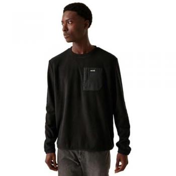 Polárico Regatta Frankie Crew: Suéter Pullover con Bolsillo para Hombre