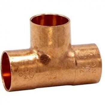 Racor de Cobre Tipo Te Hhh 12