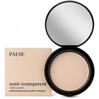 Paese Semi-Transparent Matte Powder 1A Warm Beige 9 g – Gesichtspflege