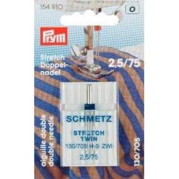 Prym 75/2.5mm Double Stretch Needle 130/705