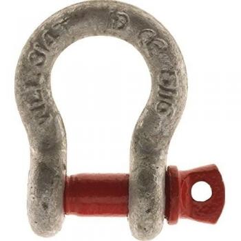 Manille lyre 22 mm 4.75 T en acier galvanisé