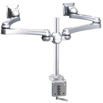 Newstar FPMA‑D930D Schwenkarm – 30 cm, schwarz/edelstahl