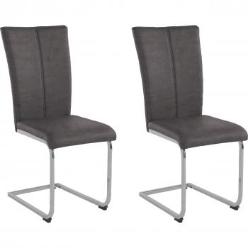 Freischwinger Home Affair Alex – Chromlook Gestell, 120 kg Belastbarkeit