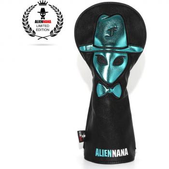 3-Piece Aliennana Leather Golf Club Headcover Set
