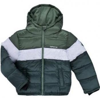Levi's Kinder Daunenpuffer in Farbblock-Design – Marineblau & Rot