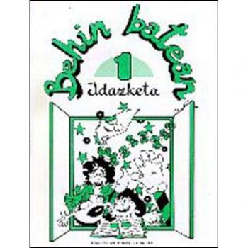 Behin batean. Idazketa 1 (Tapa blanda).