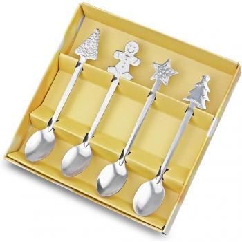 Merry Christmas Tableware Spoon Pack – Stainless Steel