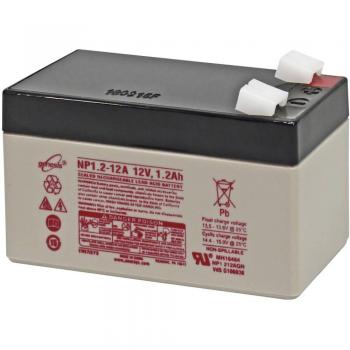 EnerSys Batteria al Piombo 12V 1.2Ah NP1.2-12