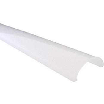 Diffusore 3 Metri Opale Bianco Latte per Profilo Alluminio Tondo BA6001