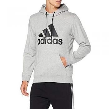 Sportbadge Grijs: Adidas Must-Have Hoodie