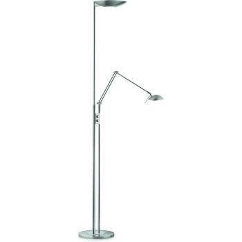 Lámpara de Pie LED Jona (Níquel Mate) – Knapstein