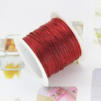 Cuerda Decorativa de 20m en Plata y Oro Rojo