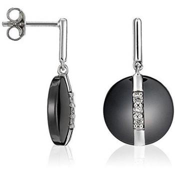 Ceranity Orecchini in Argento 925 con Diamante per Donna