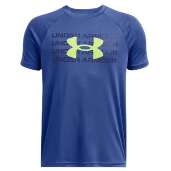 T-Shirt Under Armour Technic Logo WM, Versone Nero