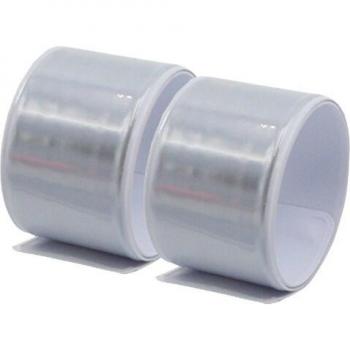 Banda Slap reflectante para correr y ciclismo, par (2 uds)