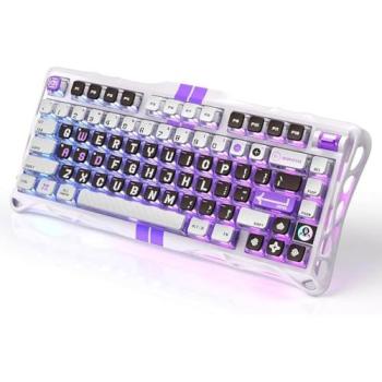 V75 Ultra: White RGB Gaming Keyboard with 0.005mm Triggers