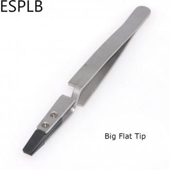 Plastic Tip Reverse Tweezers with Stainless Steel Handle