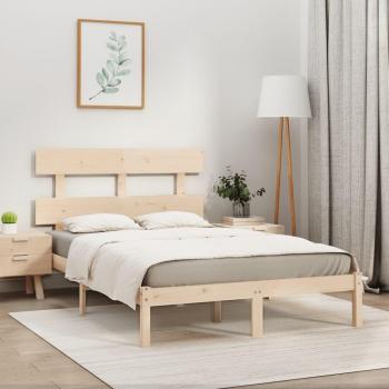 Cadre de Lit Double 180x200 cm en Bois