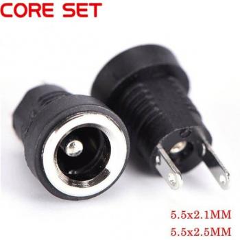 5/10 Pack 5A 30V DC Power Supply Female Connector 5.5mm x 2.1mm