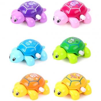 Petite Horloge Animal Tortue – Jouet en Plastique