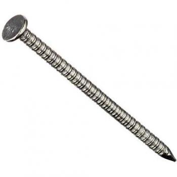 ForgeFix FORAR50B500 Annular Ring Shank Nail Bright Finish 50mm Bag Weight 500g