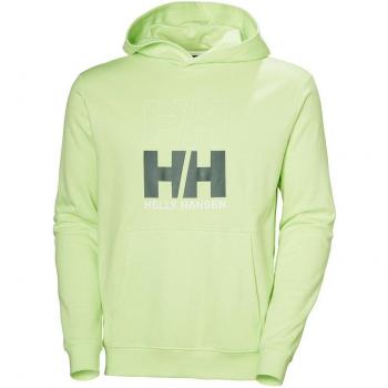 Felpa Helly Hansen Core Graphic Verde Limo