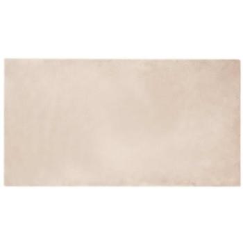 Taupe Faux Rabbit Fur Lattice Rug – 80x150cm, VidaXL Collection