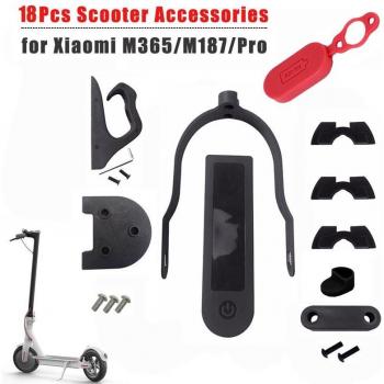 Electric Scooter Rear Fender Booster Pad and Mudguard Bracket for Xiaomi M365/M187 PRO