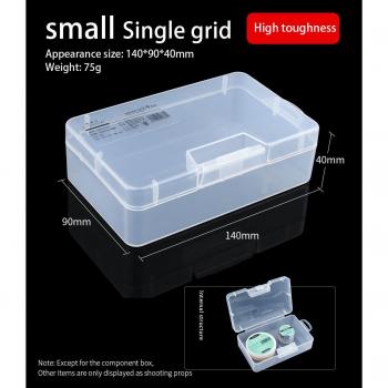 LUXIANZI Toolbox Mini: Almacenamiento de Joyas y Metal