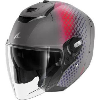 Casque jet Shark RS Stride Gris Rose