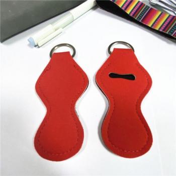 Kit de bolsa de lápiz labial SBR con llavero y bálsamo