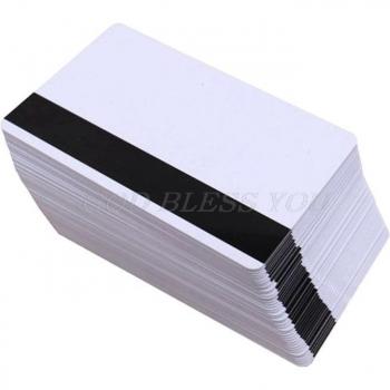 10PCS Durable PVC Magnetic Stripe Cards 2750 OE Hi-Co for Security Systems